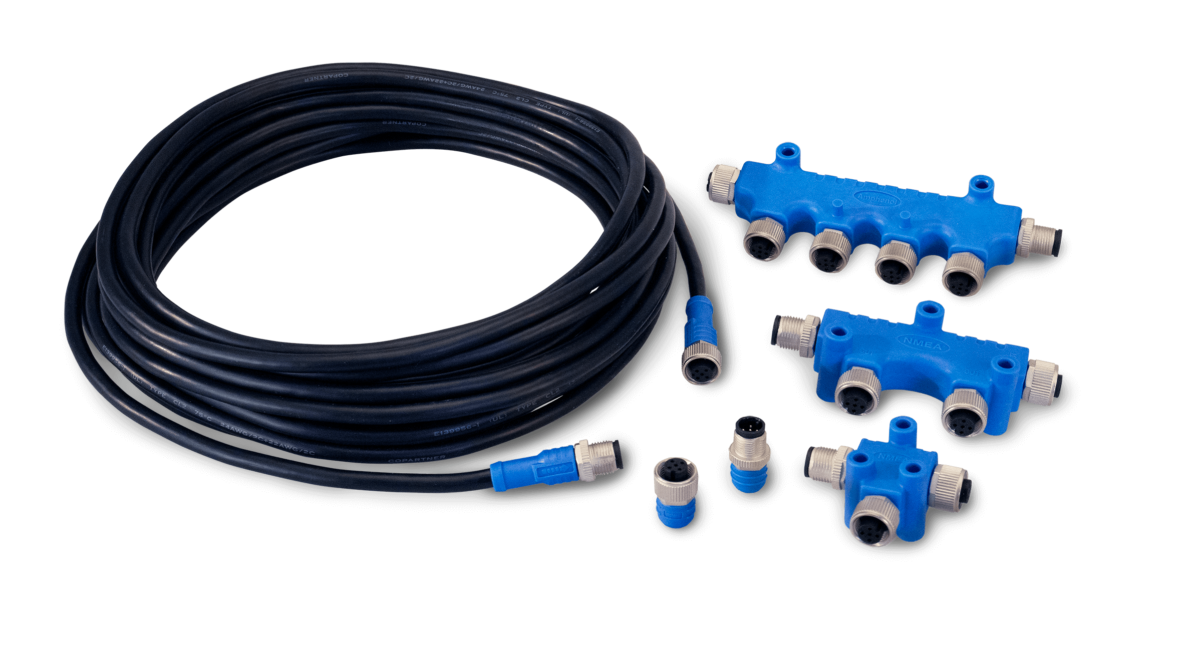 Airmar NMEA 2000 cables and connectors